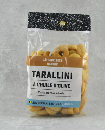 Tarallini à l'huile d'olive nature