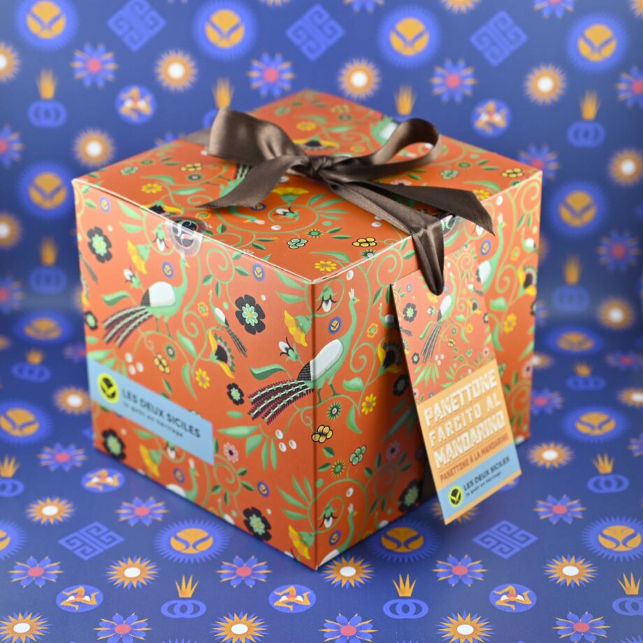 Panettone à la crème de mandarine