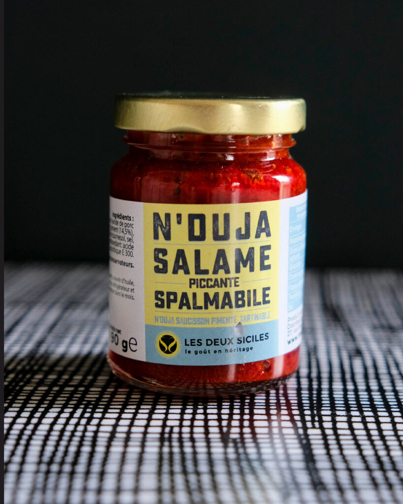 N'duja saucisson tartinable pimenté, surprenant