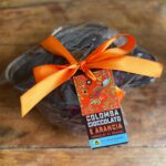 Colombe orange et chocolat