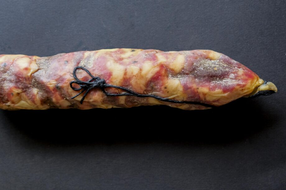Saucisson de porc noir