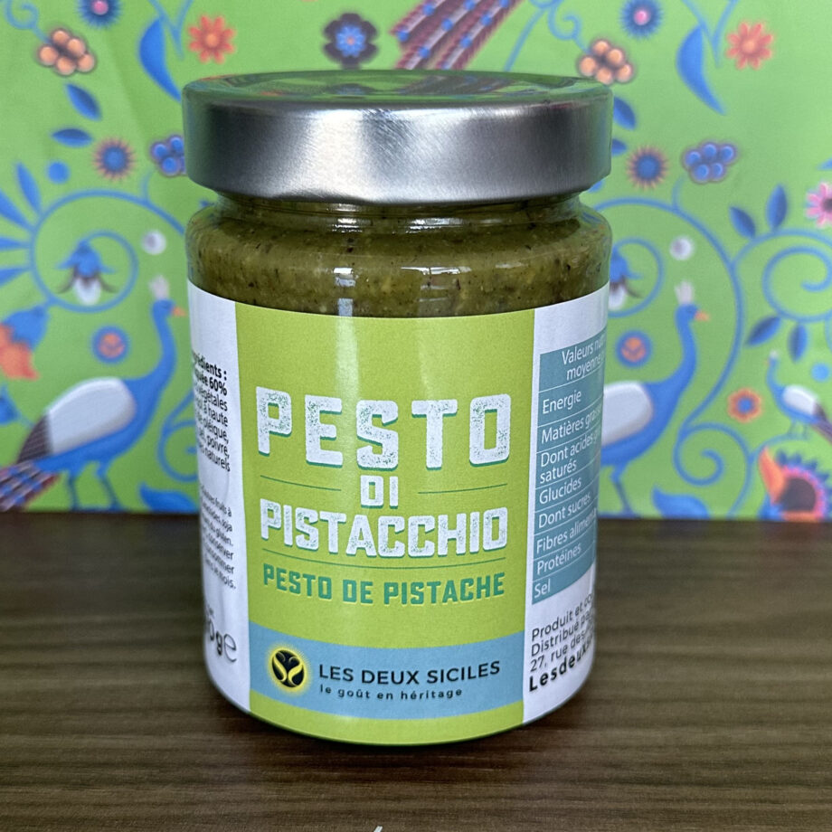 pesto de pistache 330 gr