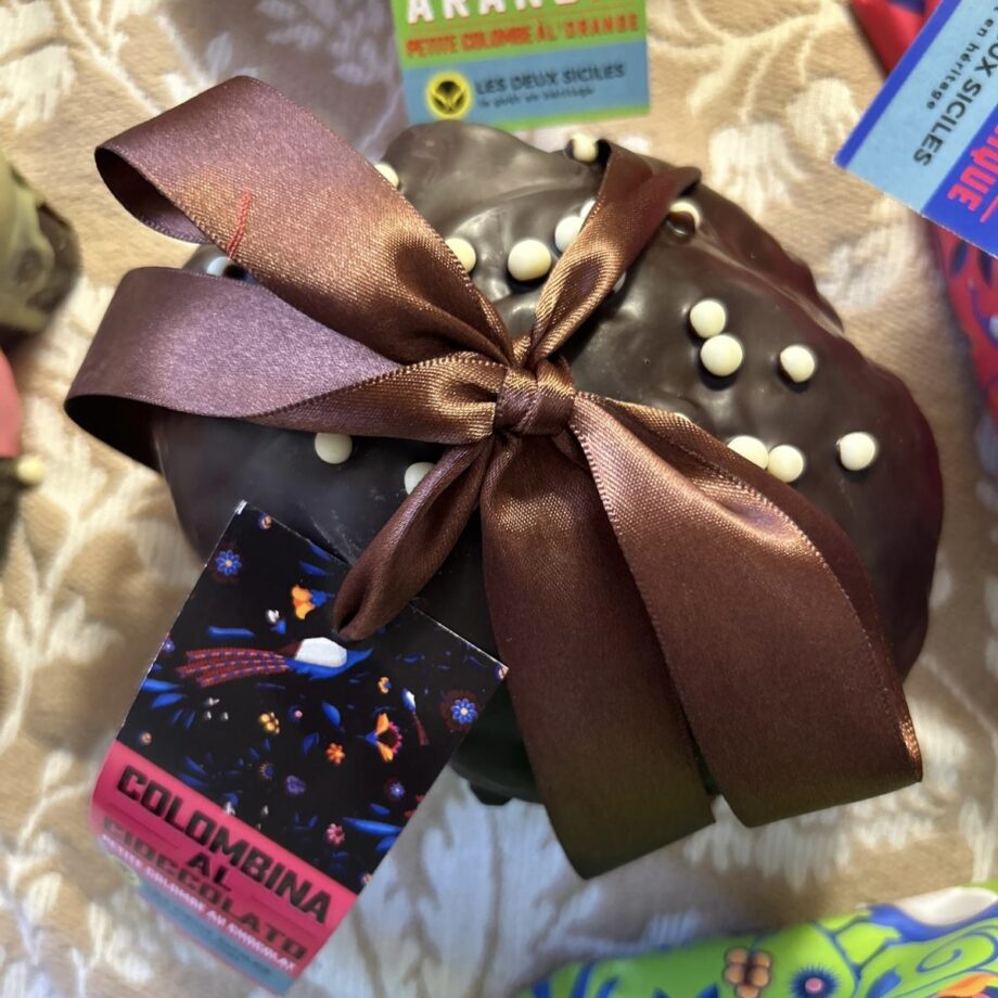 colomba au chocolat