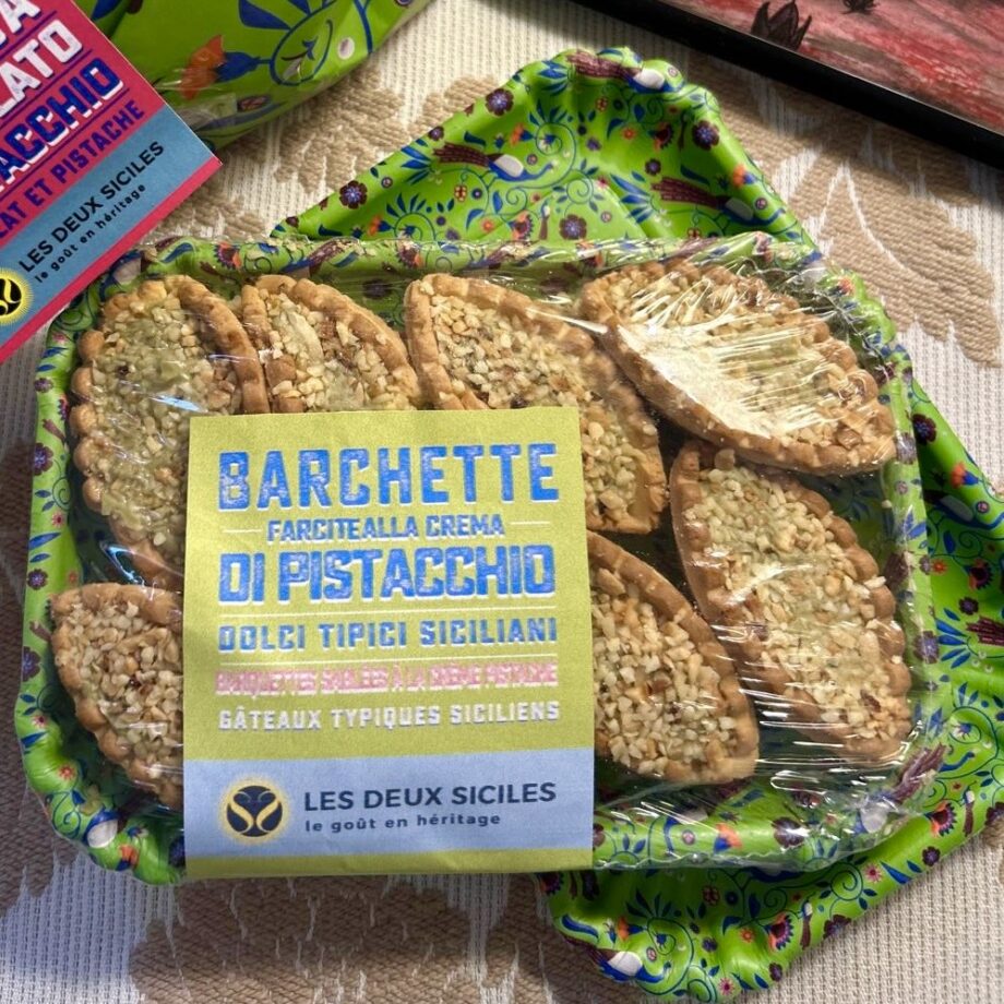 barquettes à la pistache
