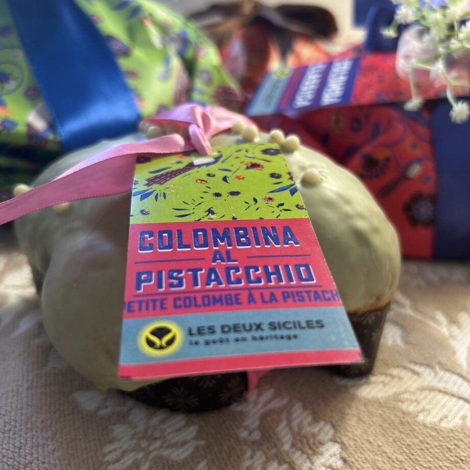 colomba à la pistache