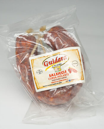 Saucisson rond pimenté