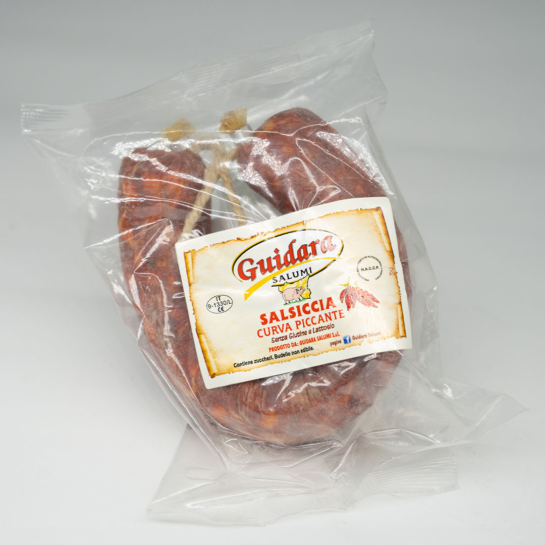 Saucisson rond pimenté