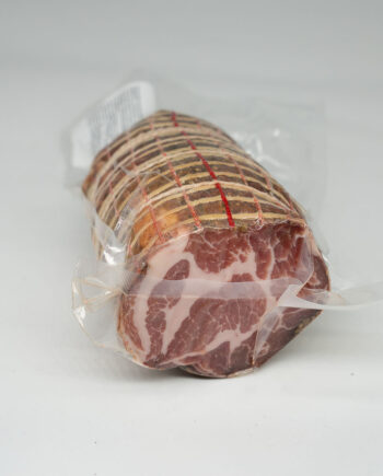 Capocollo de porc noir