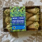 mini cones pistache