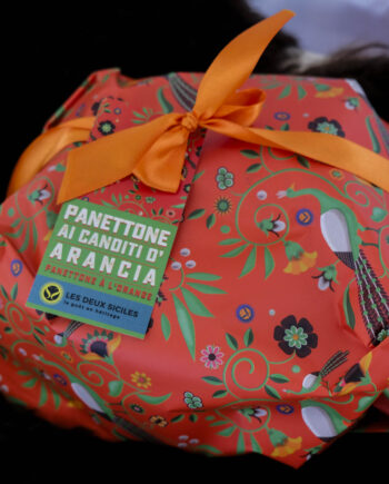 Panettone oranges confites