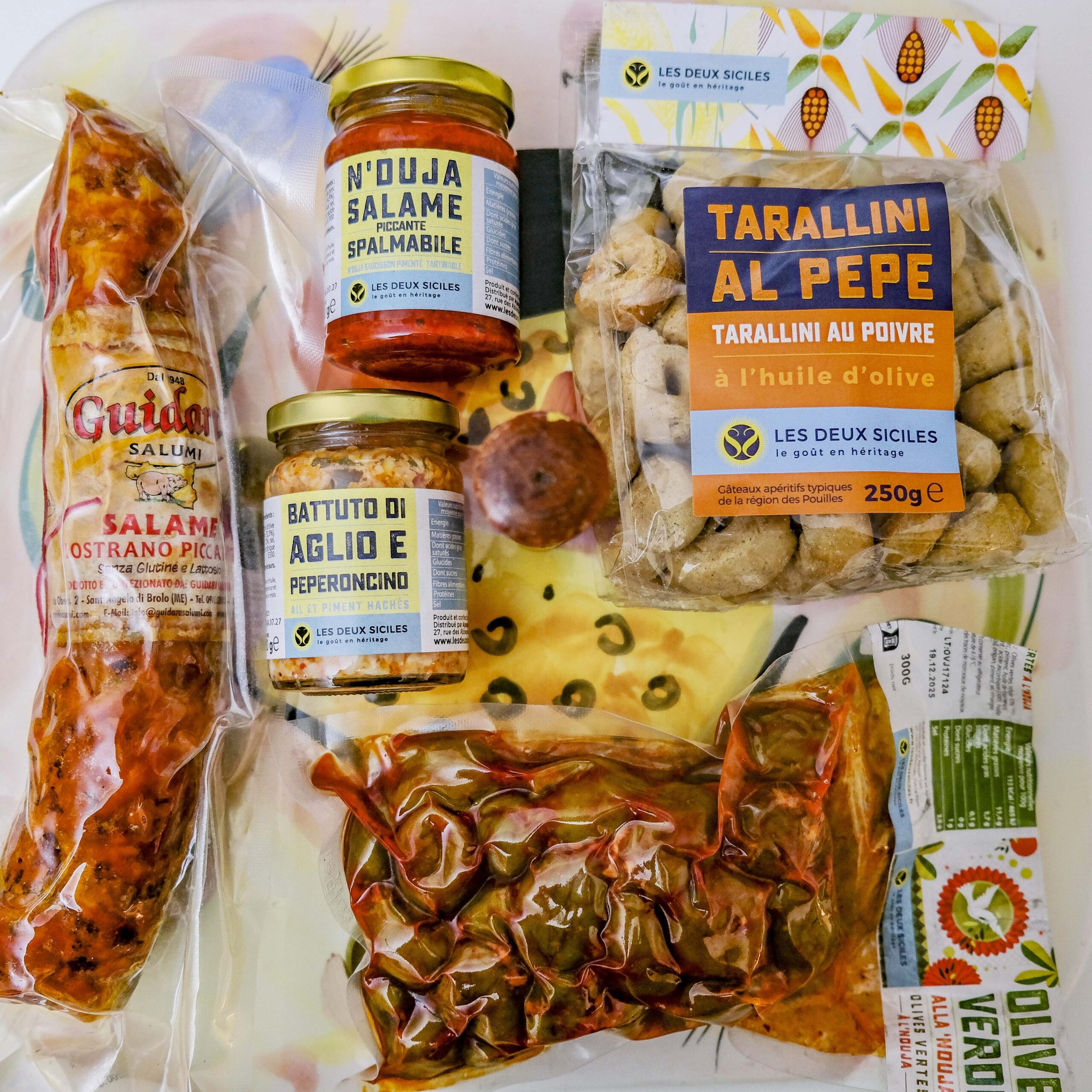 Boite de noel feu et passion