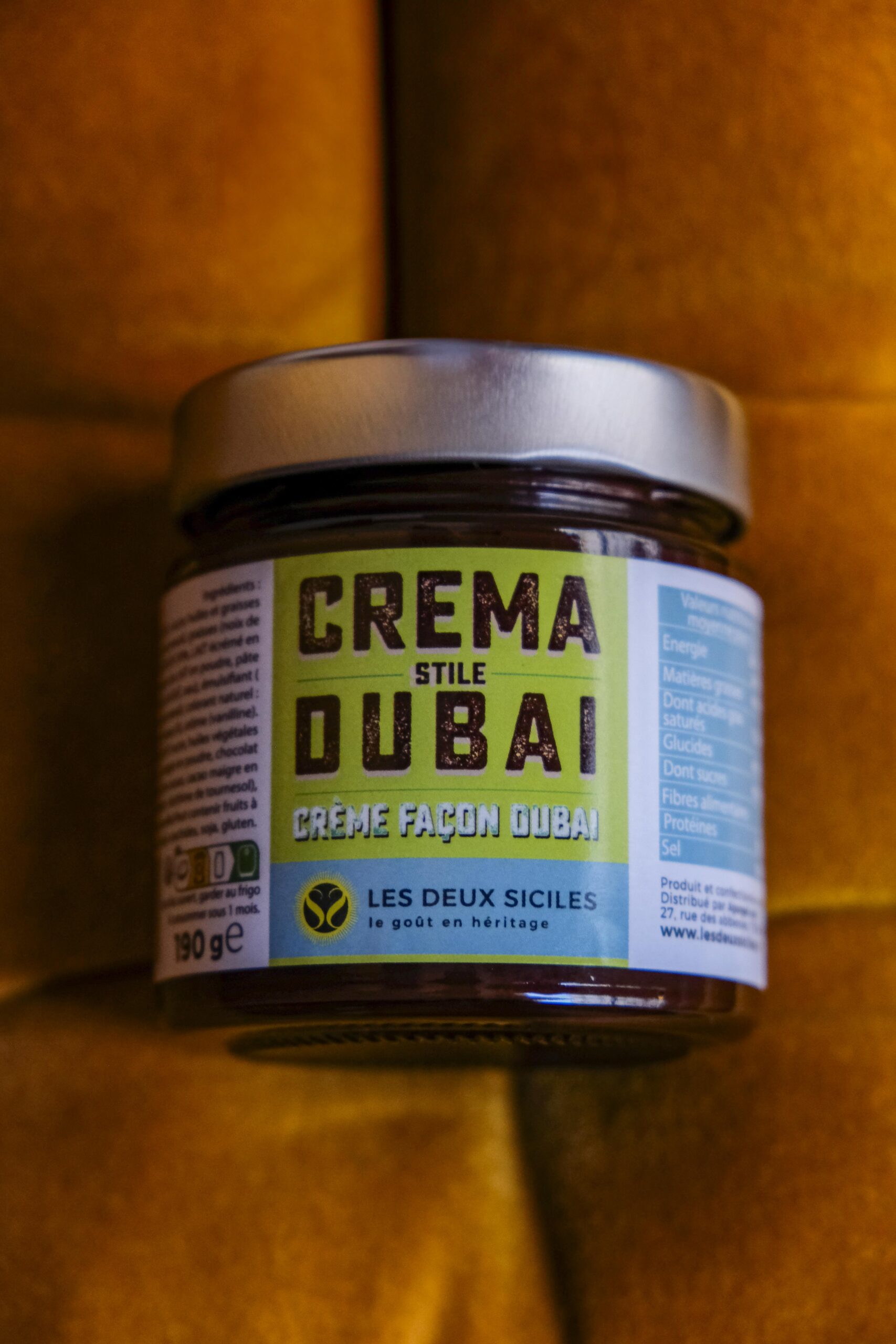 CRÈME DUBAÏ – TRIPLE COUCHE GOURMANDE, 190 gr