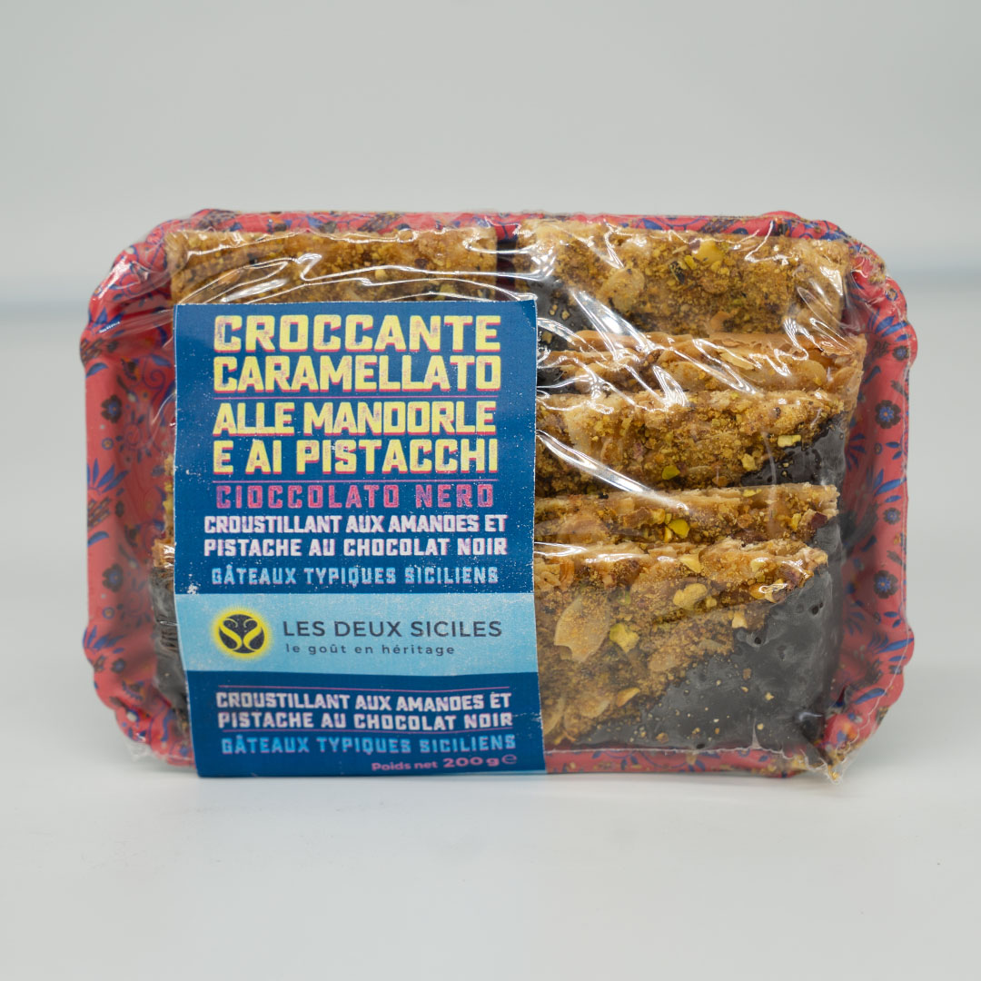 Croquant Amande et pistache au chocolat