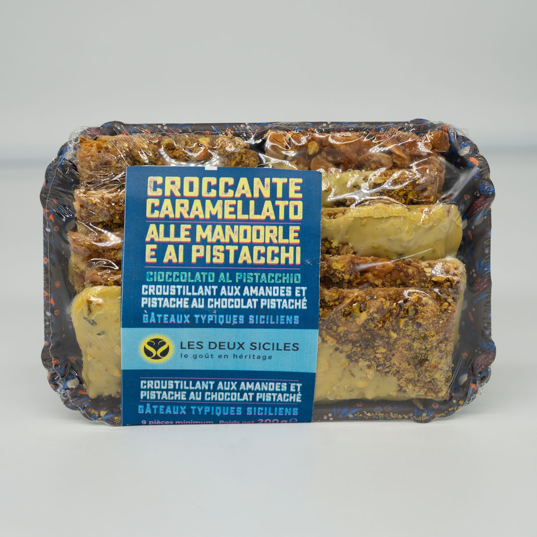 Croquant Amande et chocolat pistache 200 gr