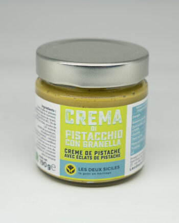 Crème de pistache - éclats de pistache
