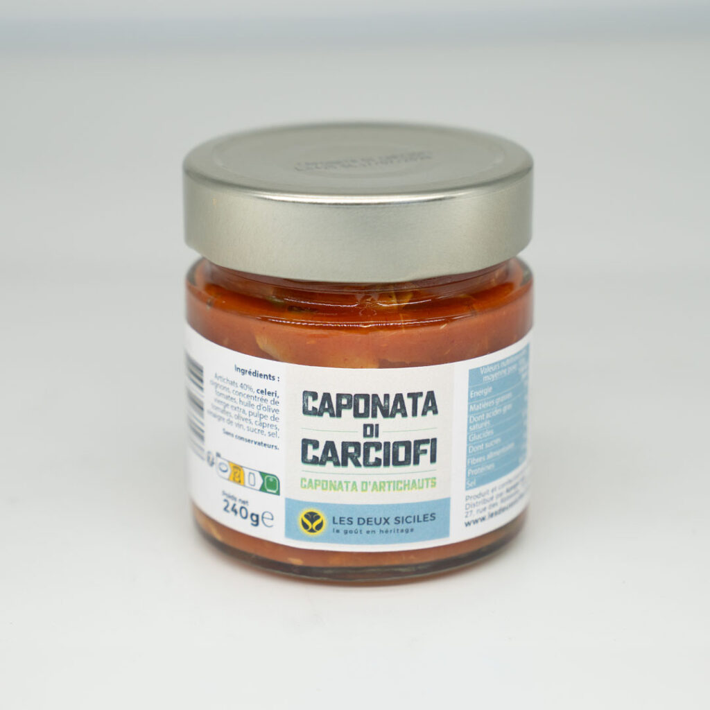 Caponata d'artichauts