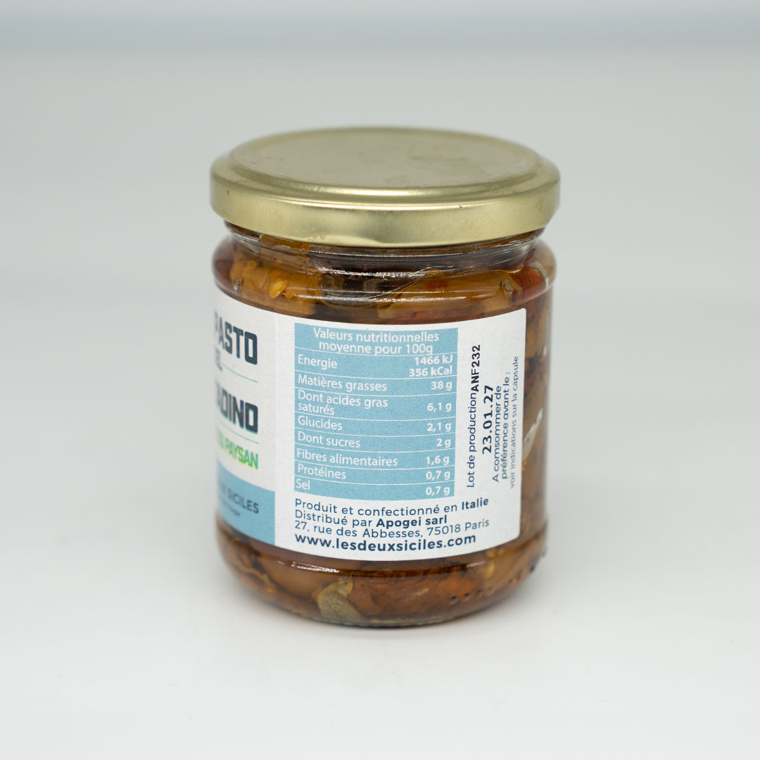 Antipasto du paysan, légumes en bocal