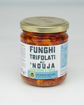 Champignons à l'Nduja